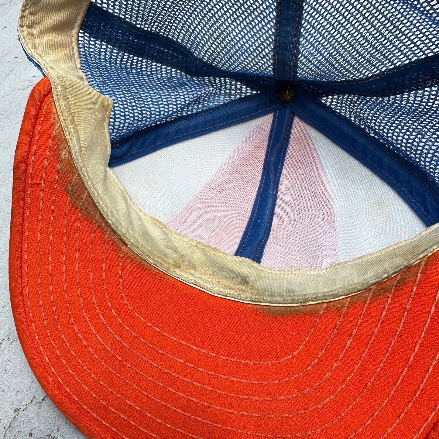 Vintage University of Florida Gators UF Lucky Stripes Hat 80s