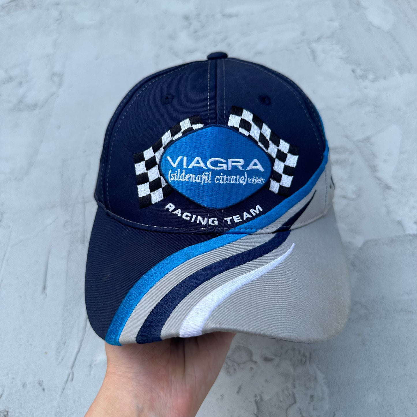 Vintage NASCAR Viagra Racing Team Roush Mark Martin 6 Hat