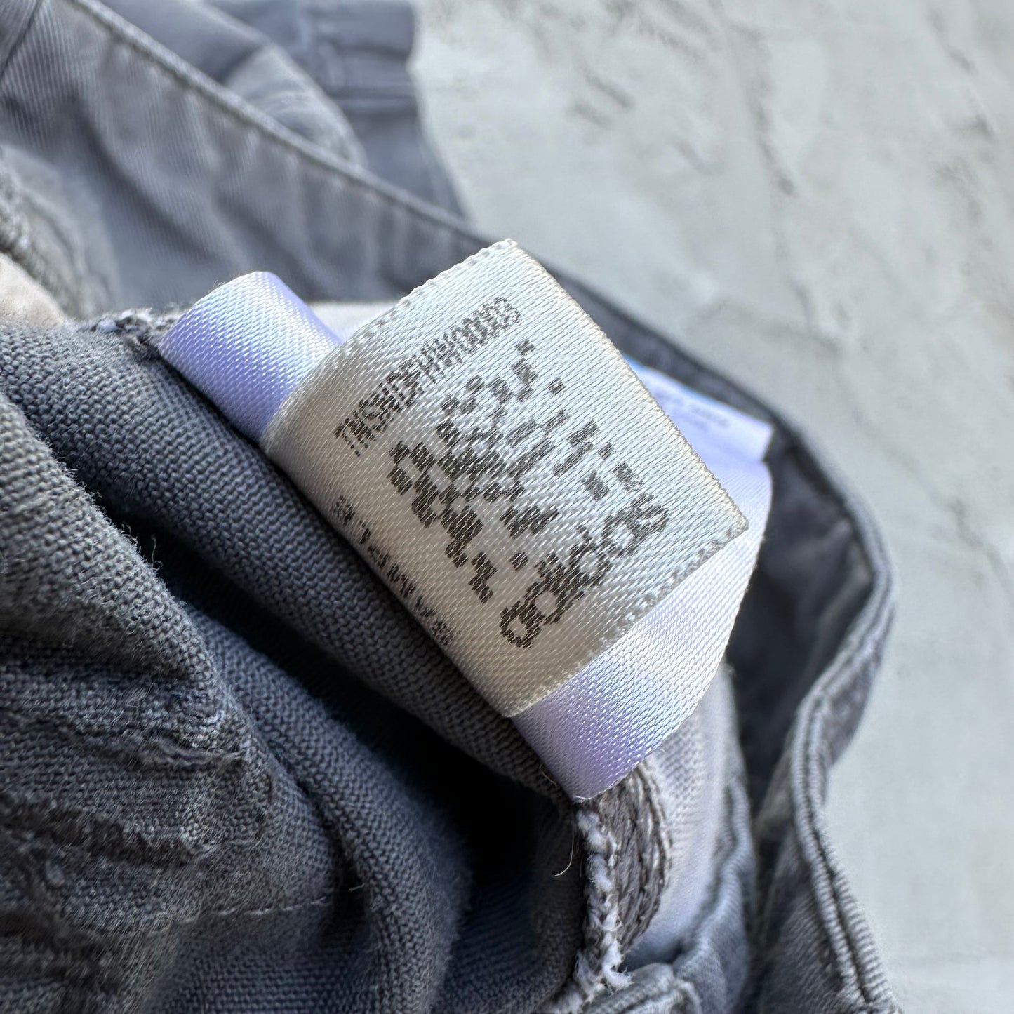 Adidas Gray Cargo Shorts Logo Sample - M