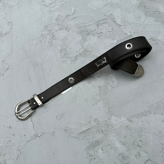 Vintage Levi’s 501 Dark Brown Leather Belt