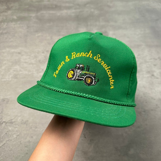 Vintage Town & Ranch Servicenter Tractor Farming Hat