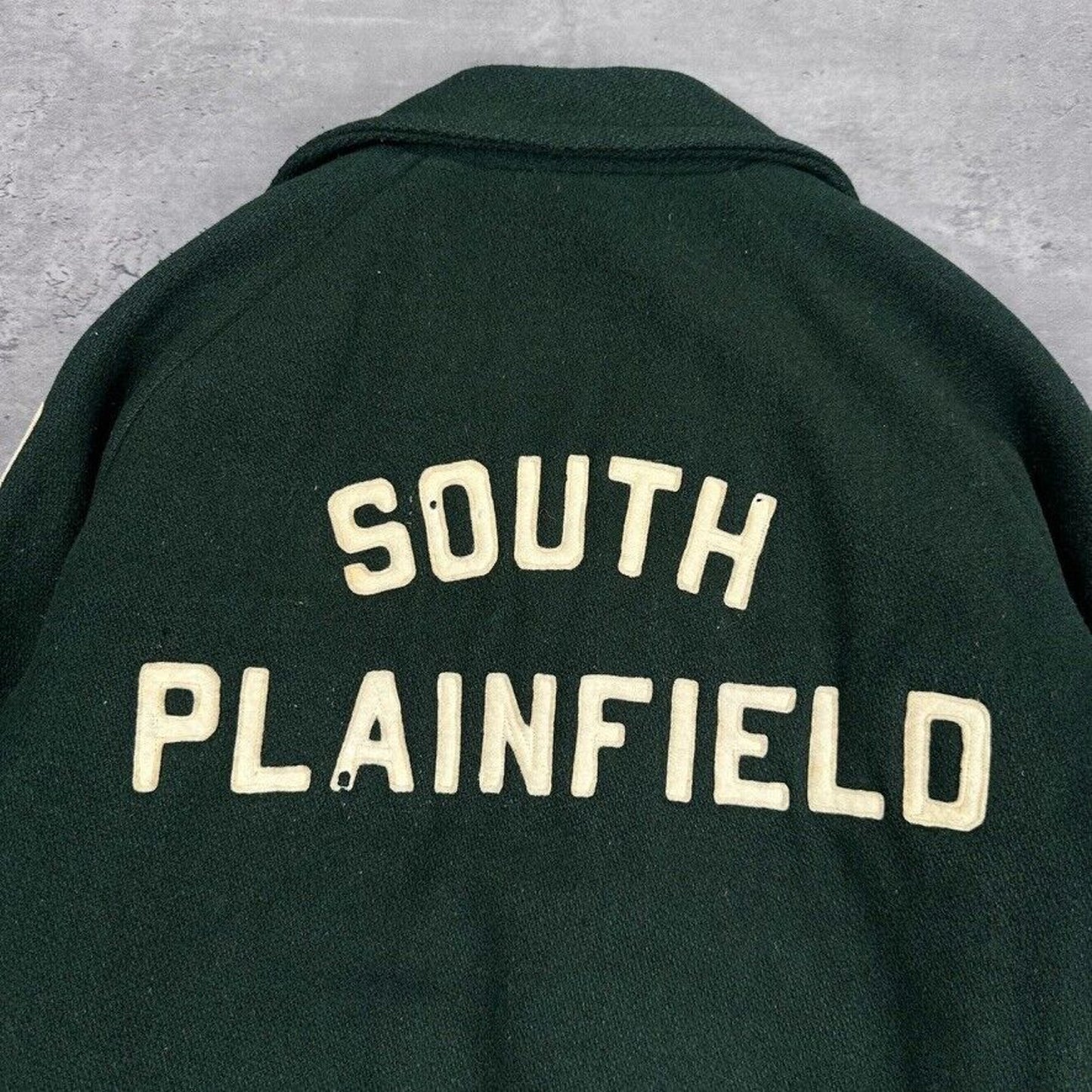 Vintage Empire South Plainfield New Jersey 70s Letterman Jacket - S