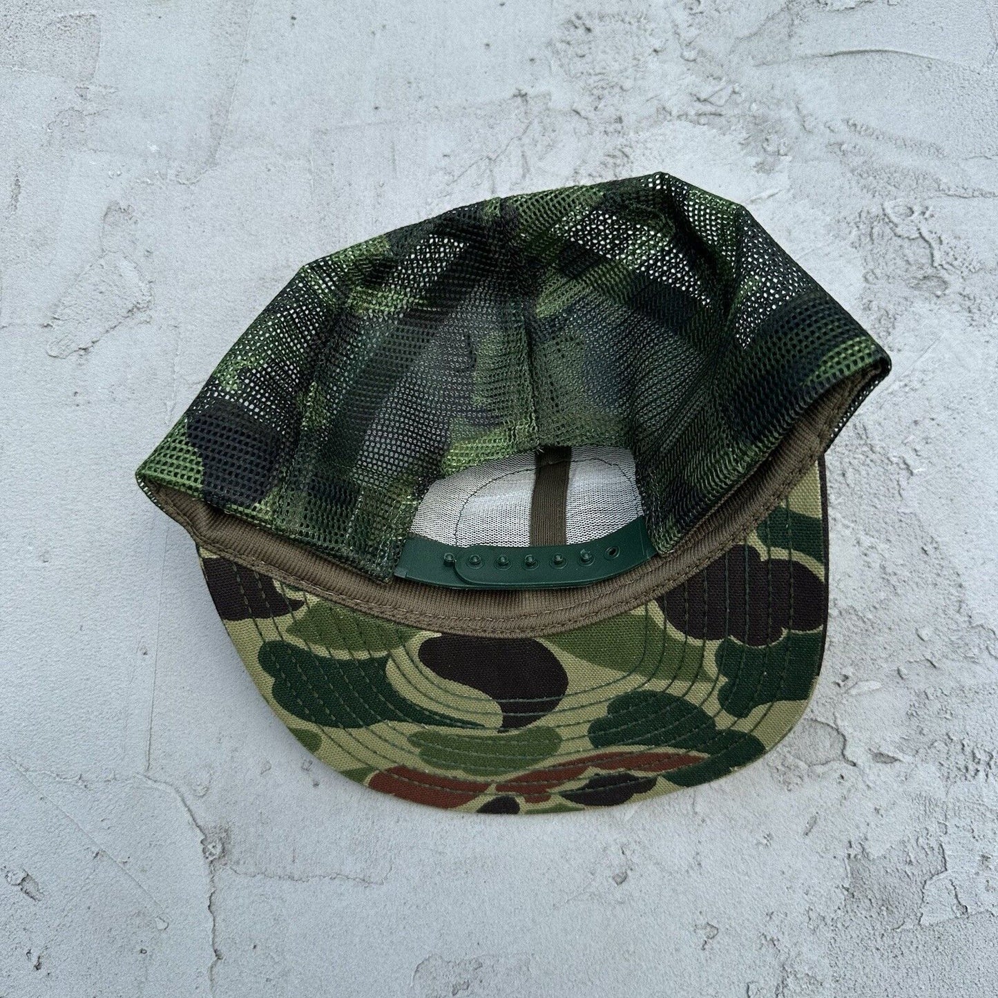 Vintage Penrod Drilling Company Camo Mesh Hat