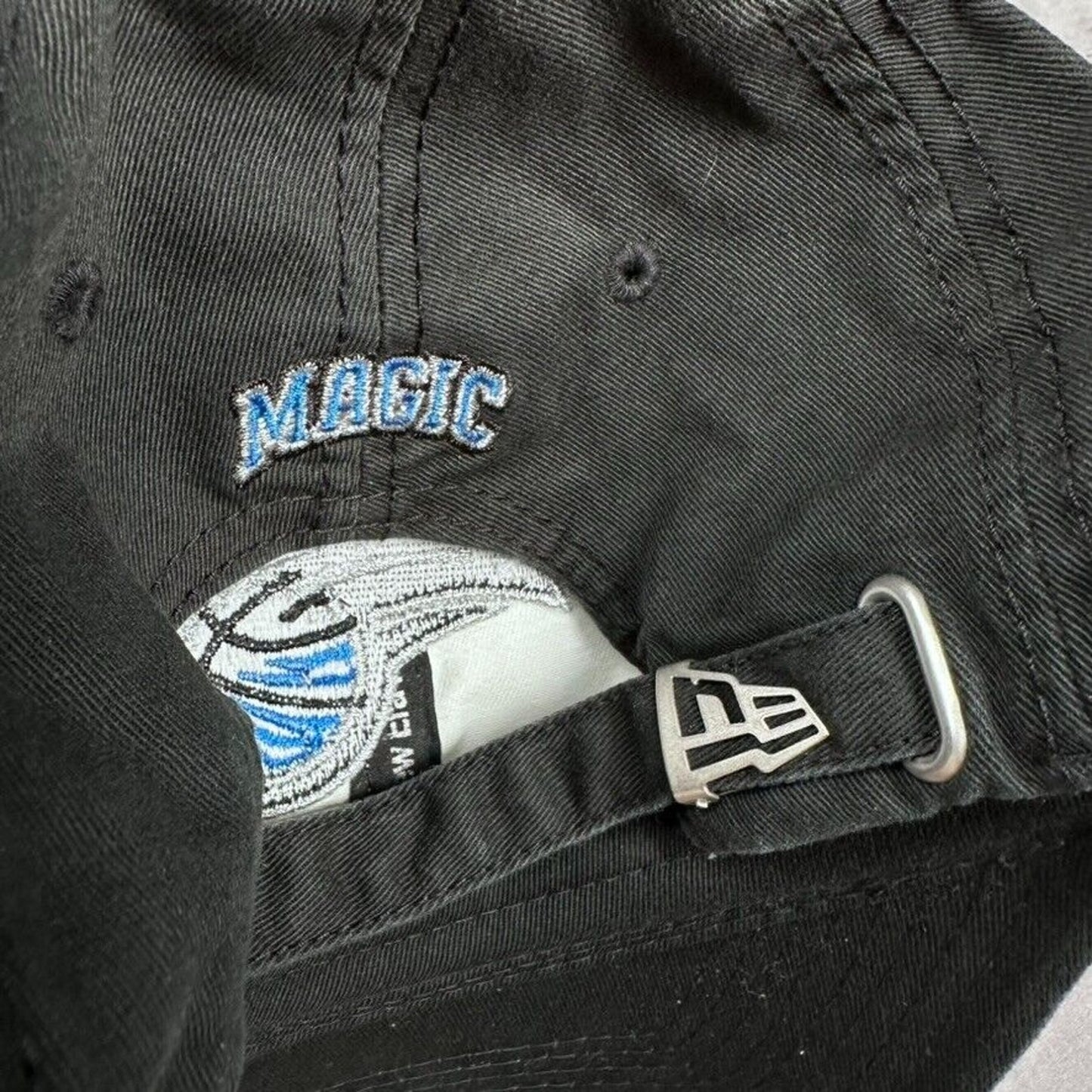 New Era Orlando Magic NBA Black White Blue Hat