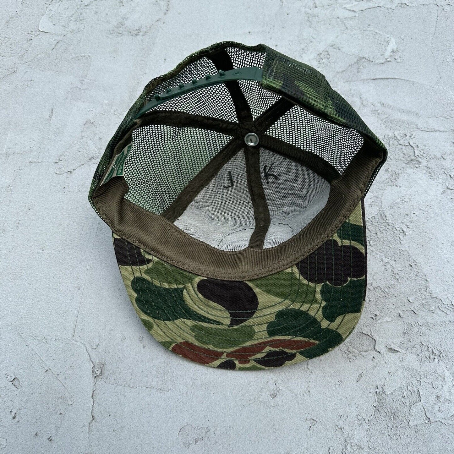 Vintage Penrod Drilling Company Camo Mesh Hat