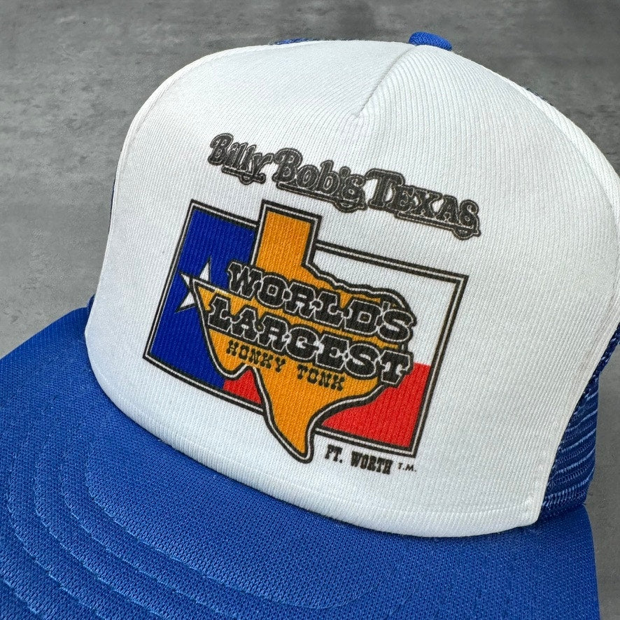 Vintage Billy Bob's Texas World's Largest Honky Tonk Ft. Worth Music Venue Hat