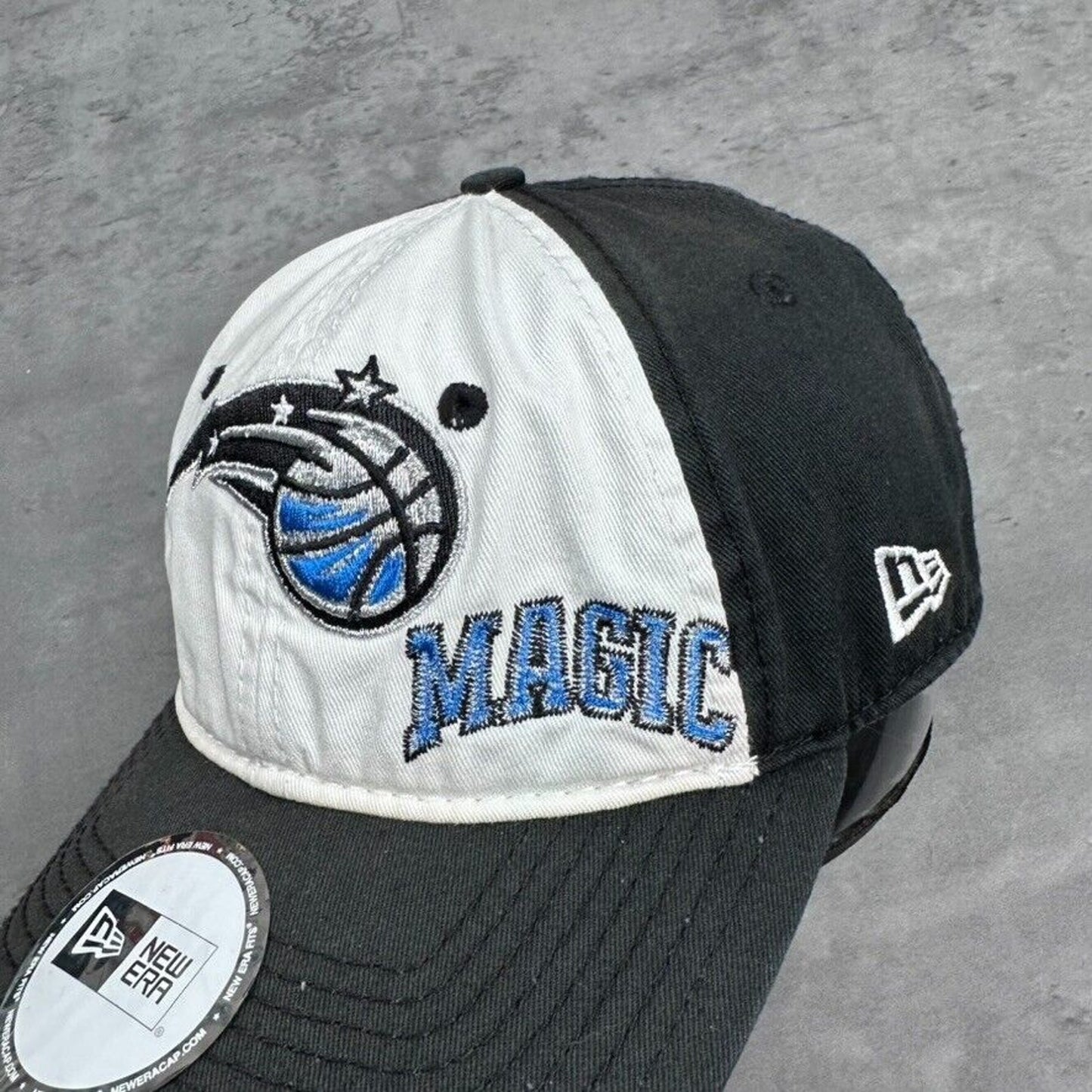 New Era Orlando Magic NBA Black White Blue Hat