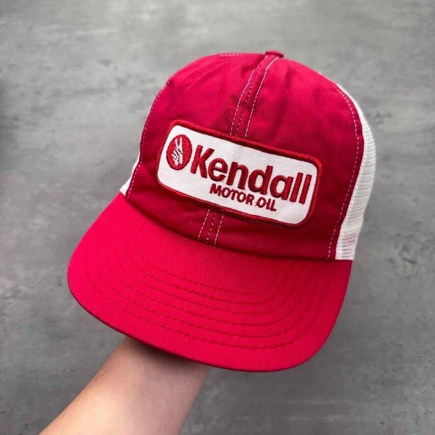 Vintage Kendall Motor Oil Patch Hat