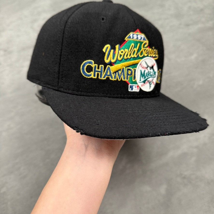 Vintage New Era MLB Florida Marlins World Series Champions 1997 Clubhouse Hat