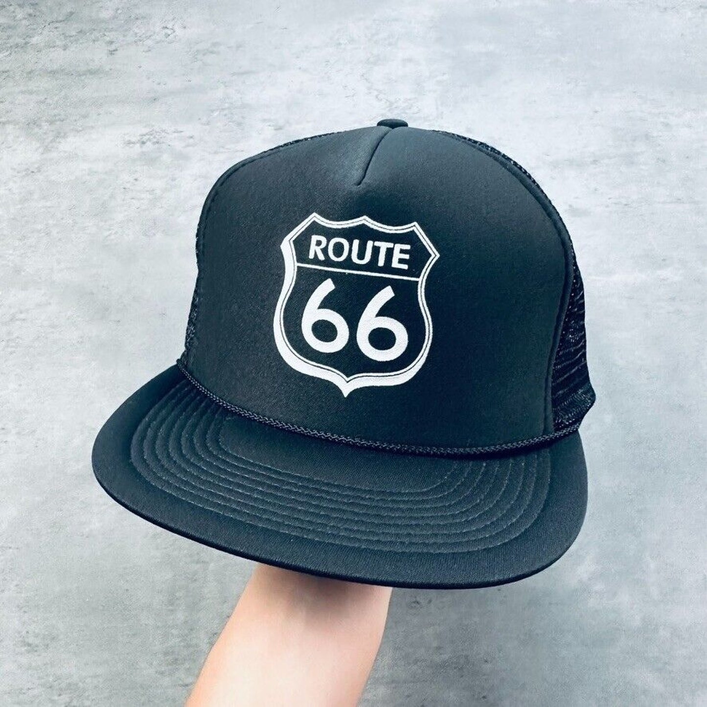 Vintage Route 66 Trucker Hat