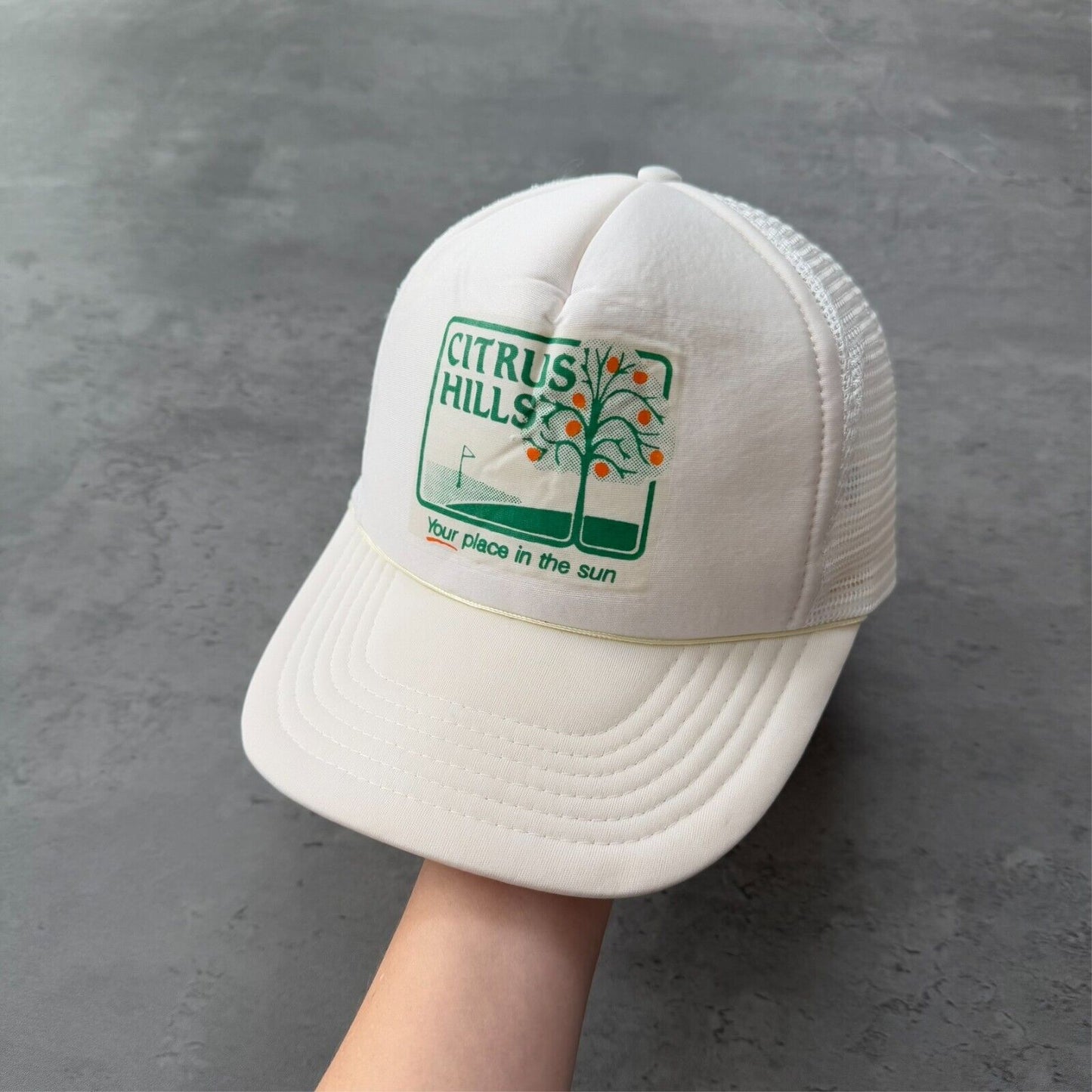 Vintage Citrus Hills Florida Trucker Hat