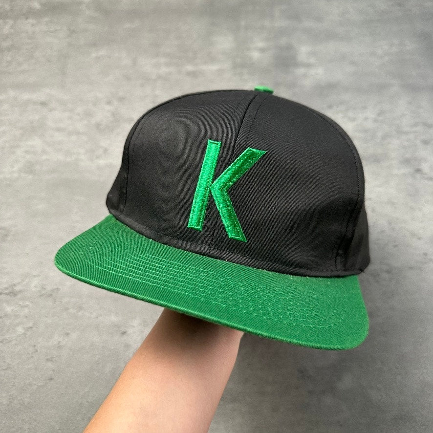 Vintage Kool Cigarettes Green Black Hat