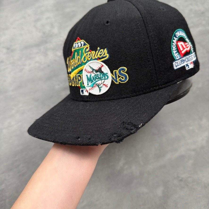 Vintage New Era MLB Florida Marlins World Series Champions 1997 Clubhouse Hat