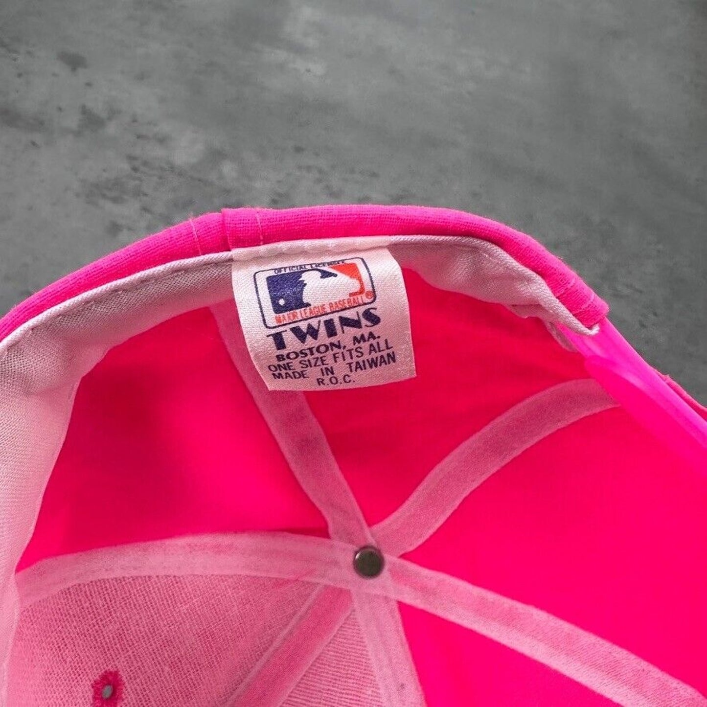 Vintage St. Louis Cardinals MLB Baseball Twins Hot Pink Hat