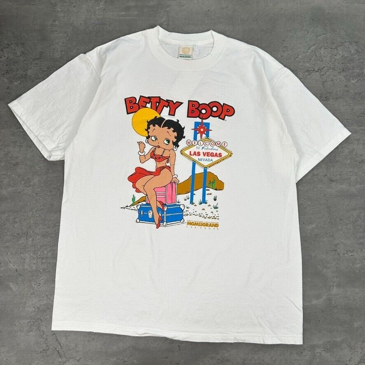 Vintage Betty Boop MGM Grand Las Vegas T Shirt - L