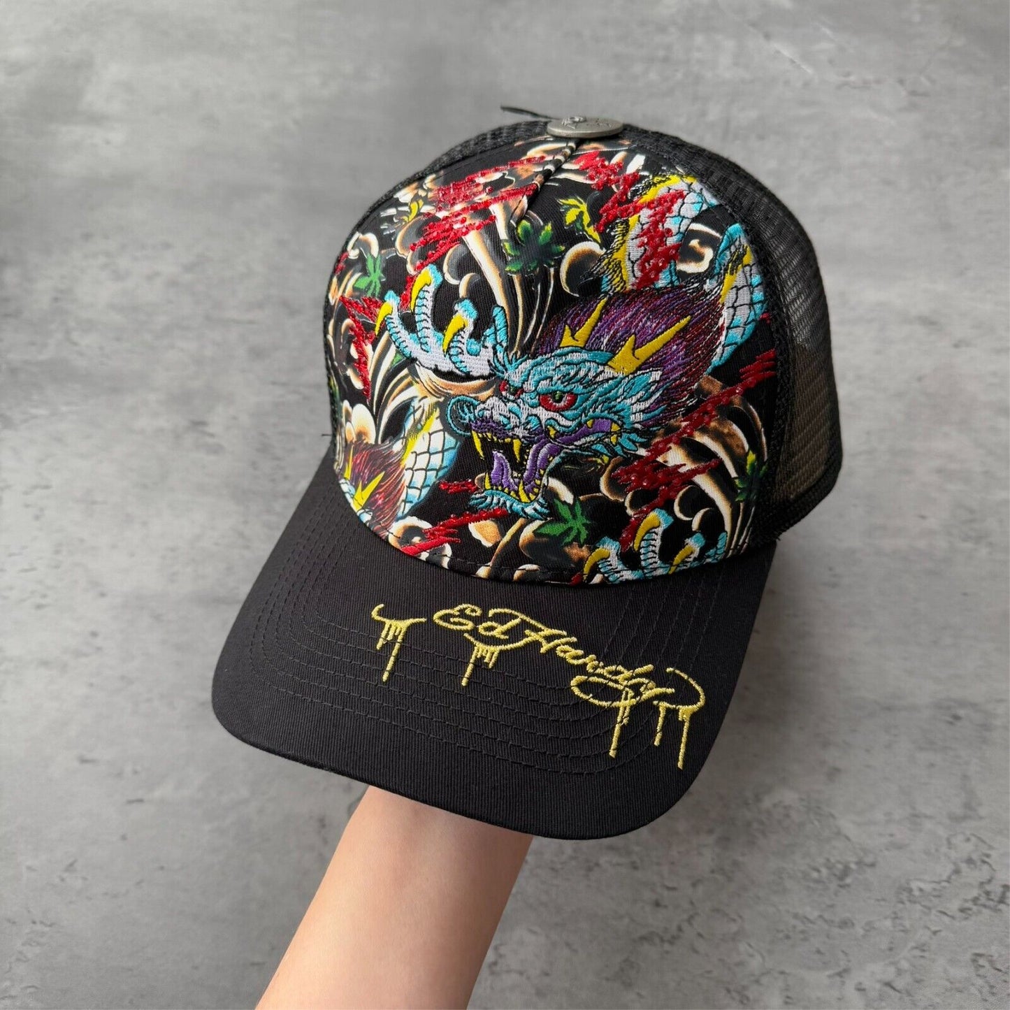 Deadstock Ed Hardy Dragon Hat