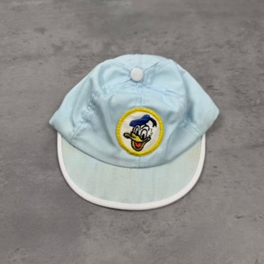 Vintage Infant Baby Disney Donald Duck Blue Hat